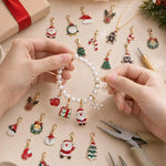 Mixed Christmas Theme Keychains Pendants