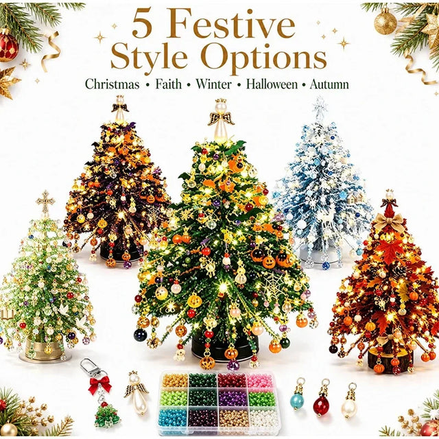 DIY Beaded Christmas Tree Kit