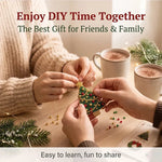 Christmas Beaded Ornaments DIY Kit