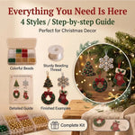 Christmas Beaded Ornaments DIY Kit