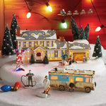 Mini Resin Christmas Village Figurine