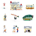 Mini Resin Christmas Village Figurine