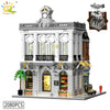City Coffee Shop Micro Building Blocks
