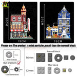 City Coffee Shop Micro Building Blocks