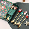 Stainless Steel Christmas Flatware Set