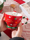 Festive Ceramic Christmas Coffee Mug