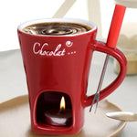 Ceramic Chocolate Melting Fondue Mug