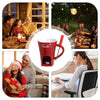 Ceramic Chocolate Melting Fondue Mug