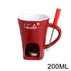 Ceramic Chocolate Melting Fondue Mug