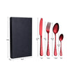 Festive Stainless Steel Flatware Set