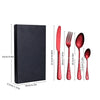 Festive Stainless Steel Flatware Set