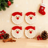 Handmade Crochet Santa Coaster