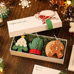Handmade Christmas Scented Candle Set