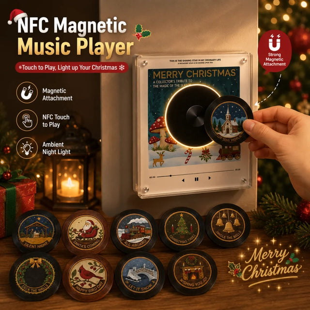 Christmas Fridge Magnet Music Player
