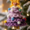 Handmade Crochet Christmas Tree Ornament