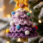 Handmade Crochet Christmas Tree Ornament