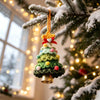 Handmade Crochet Christmas Tree Ornament