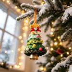 Handmade Crochet Christmas Tree Ornament