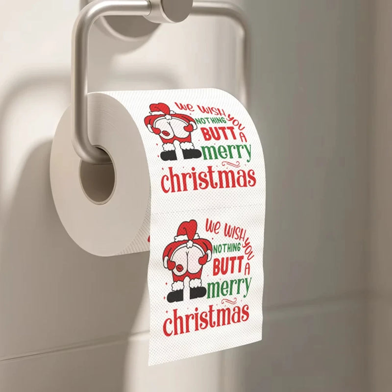 Festive Holiday Toilet Paper