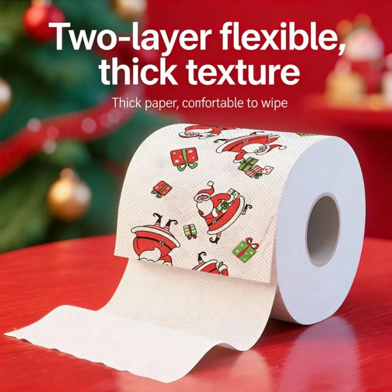 Festive Holiday Toilet Paper