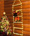 Climbing Santa Claus LED Ladder Light