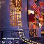 Climbing Santa Claus LED Ladder Light