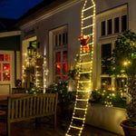 Climbing Santa Claus LED Ladder Light