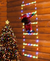 Climbing Santa Claus LED Ladder Light