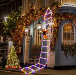 Climbing Santa Claus LED Ladder Light