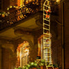 Climbing Santa Claus LED Ladder Light