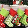 Festive Pattern Holiday Christmas Stocking