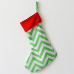 Festive Pattern Holiday Christmas Stocking