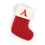 Knitted Christmas Stocking Tree Pendant