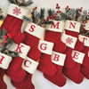 Knitted Christmas Stocking Tree Pendant