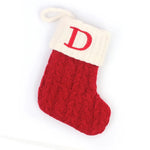 Knitted Christmas Stocking Tree Pendant