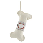 Plaid Dog Christmas Stocking
