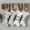 Plaid Dog Christmas Stocking