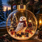 Transparent Acrylic Christmas Ball Ornament