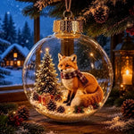 Transparent Acrylic Christmas Ball Ornament