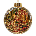 Transparent Acrylic Christmas Ball Ornament