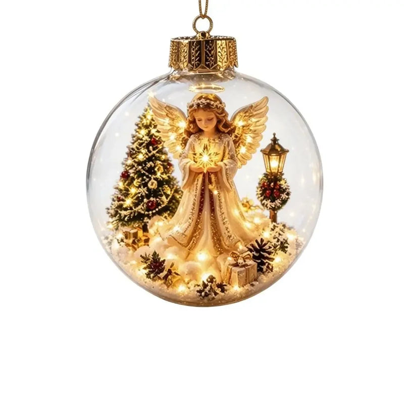 Transparent Acrylic Christmas Ball Ornament