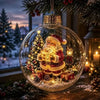 Transparent Acrylic Christmas Ball Ornament