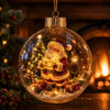 Transparent Acrylic Christmas Ball Ornament