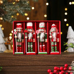 Walnut Soldier Christmas Tree Ornaments