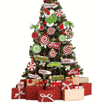 Grinch Christmas Tree Ornament Set