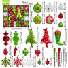Green Monster Christmas Ornaments