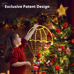 Christmas Parachute Santa Lights